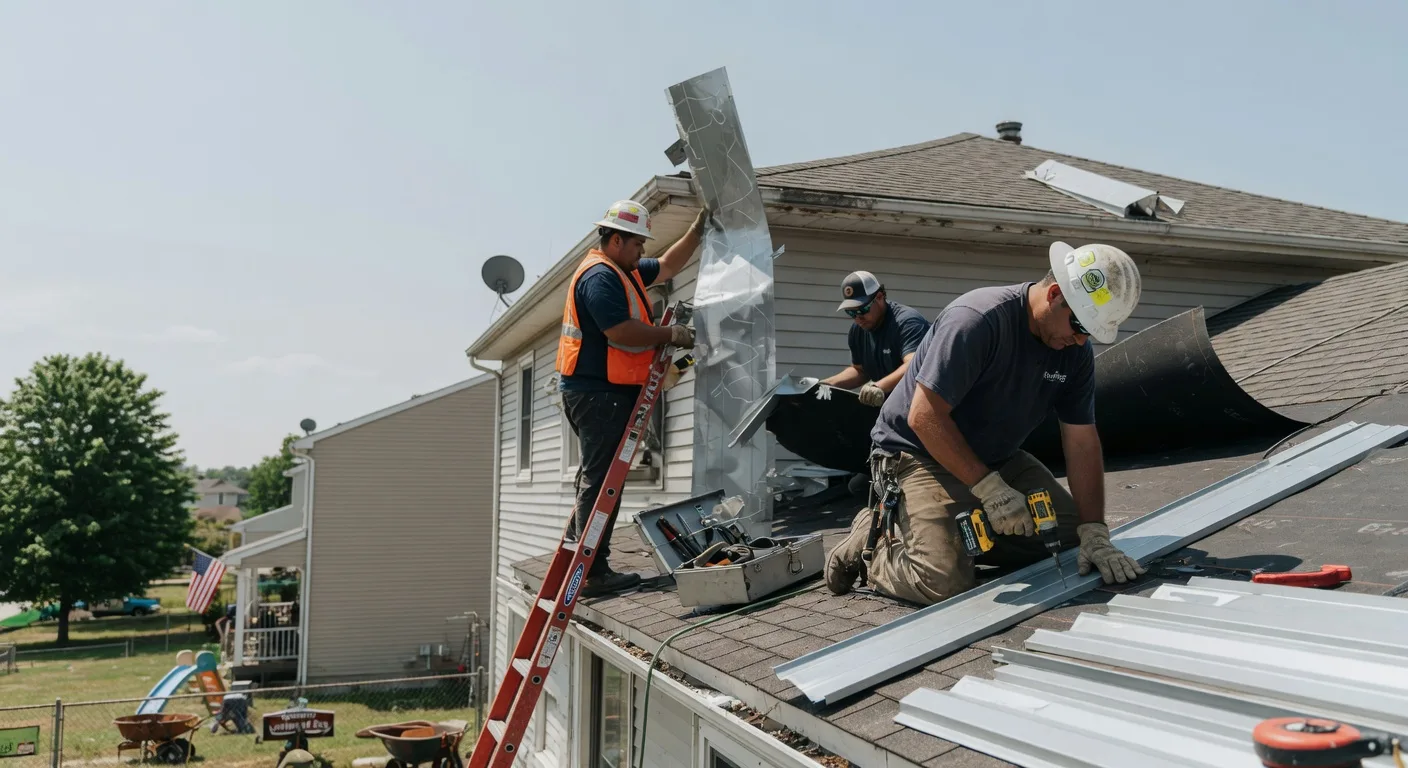 Metal Roof Repair in West Columbia, WV